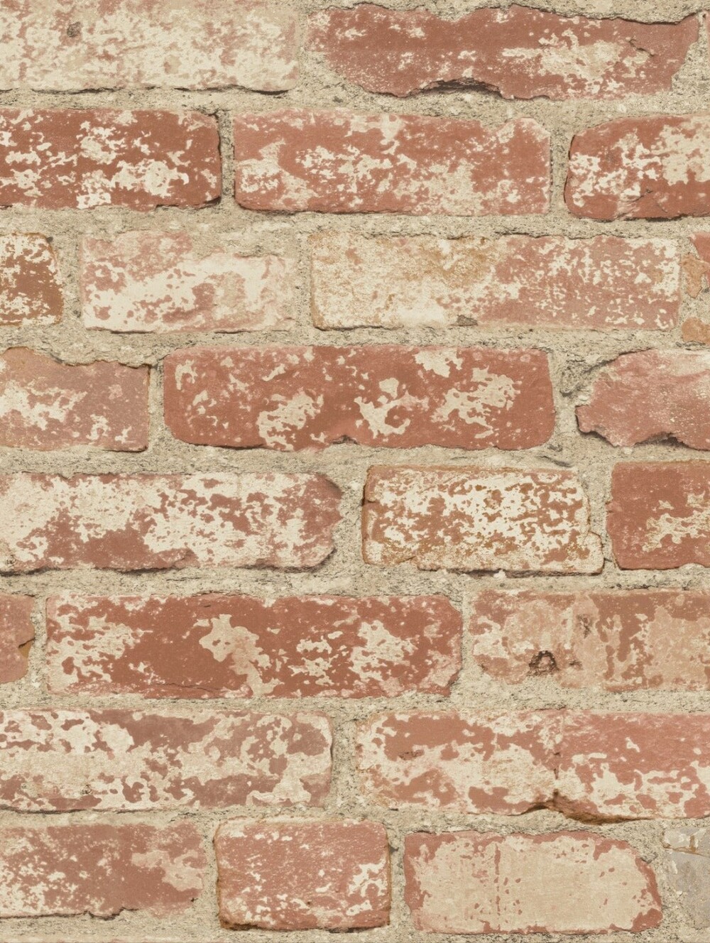 Wallpaper Stuccoed Rustic Brick-Effect